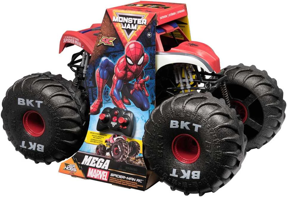 Nezatříděno MONSTER JAM R/C transporto priemonė Marvel Spiderman MEGA, 6070554