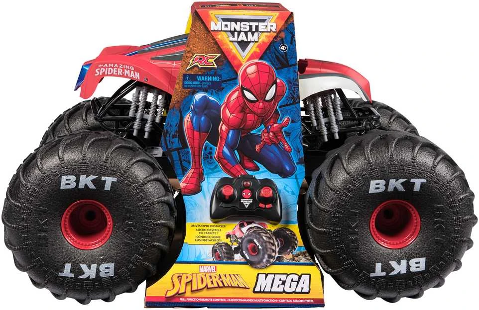 Nezatříděno MONSTER JAM R/C transporto priemonė Marvel Spiderman MEGA, 6070554