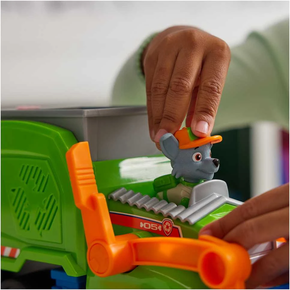 Spin Master PAW PATROL transporto priemonė Sustainable Rocky Deluxe Vehicle, 6071248