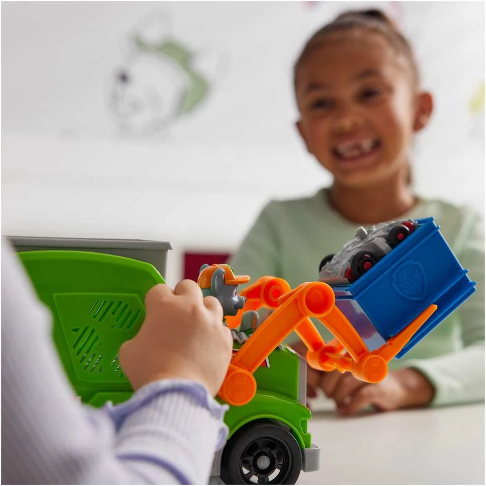 Spin Master PAW PATROL transporto priemonė Sustainable Rocky Deluxe Vehicle, 6071248