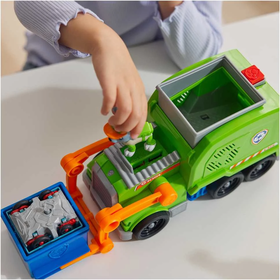 Spin Master PAW PATROL transporto priemonė Sustainable Rocky Deluxe Vehicle, 6071248
