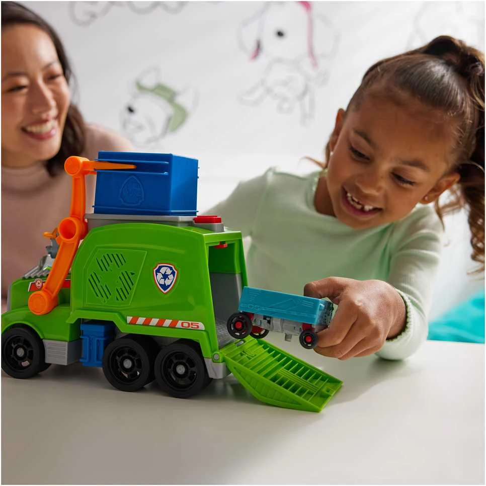 Spin Master PAW PATROL transporto priemonė Sustainable Rocky Deluxe Vehicle, 6071248