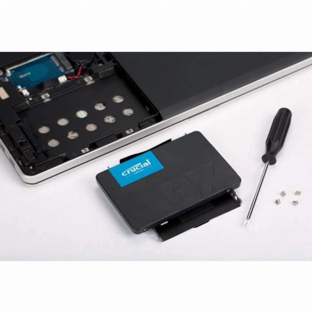 Kietasis diskas SSD CRUCIAL BX500/240GB/SATA 3.0/Rašymo greitis 500 MBytes/sec/Skaitymo greitis 540 MBytes/sec/2,5"