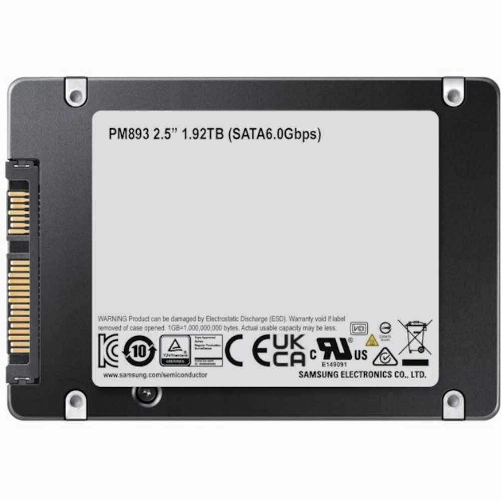 Ent. 2.5" 480GB Samsung PM893 bulk