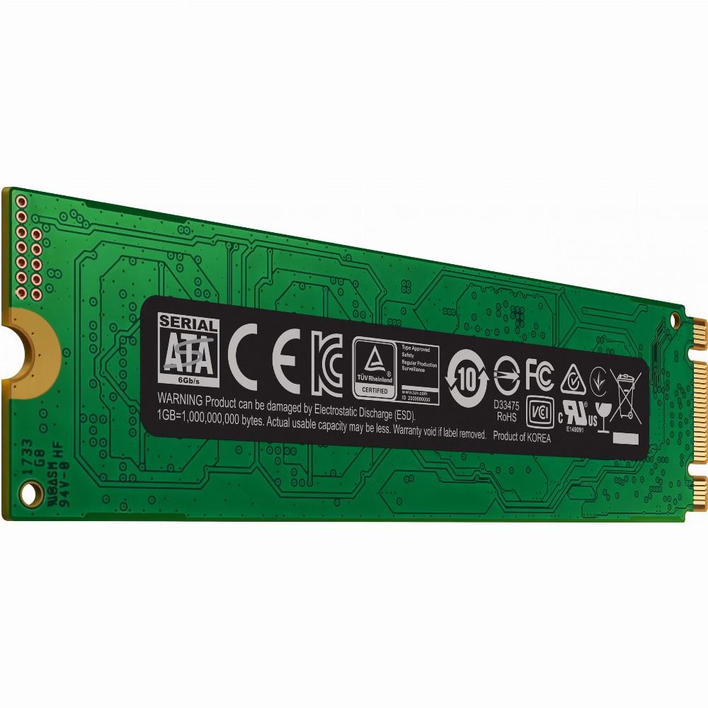 SSD SAMSUNG 860 Evo 500GB / M.2 / SATA 3.0 / MLC / Rašymo greitis 520  MBytes / sec / Skaitymo greitis 550 MBytes / sec / MTBF 1500000 hours /  MZ-N6E500BW | Varle.lt