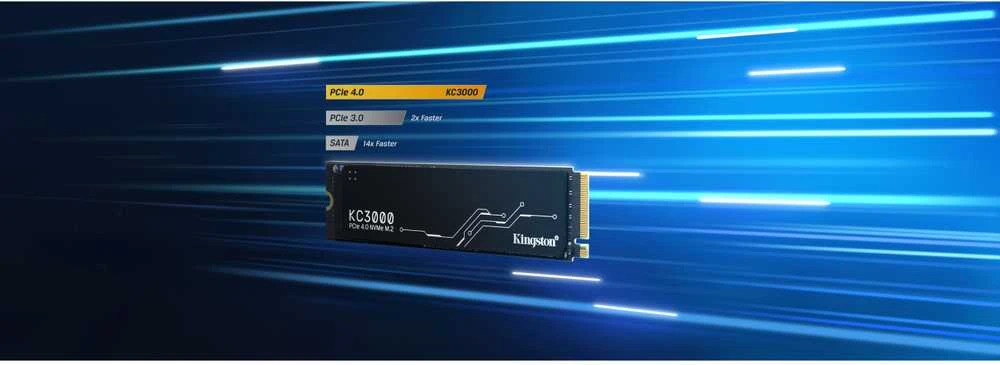 KINGSTON 512G KC3000 M.2 2280 NVME SSD GEN 4