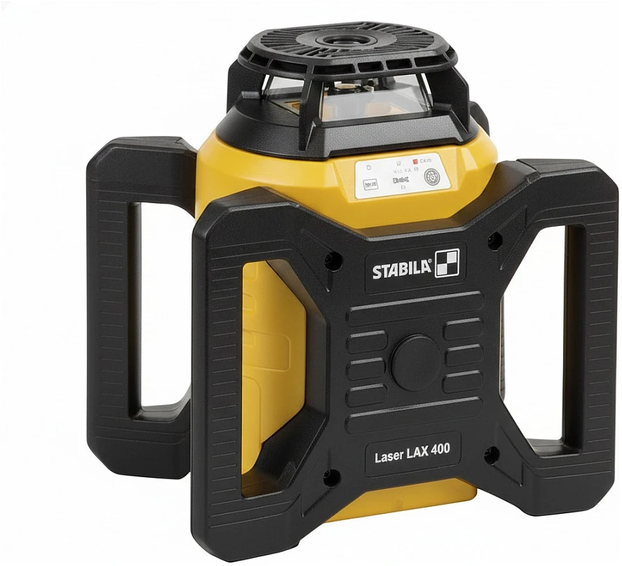 Lazerinis rotacinis nivelyras LAR 160 + imtuvas REC 160 RG, raudonas, Stabila