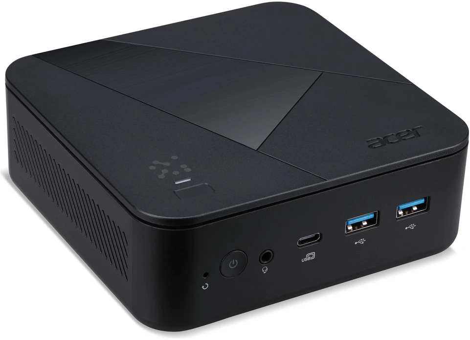 Acer Veriton NUC N1502G-13U5U 0,73L dydžio kompiuteris Juoda 120U