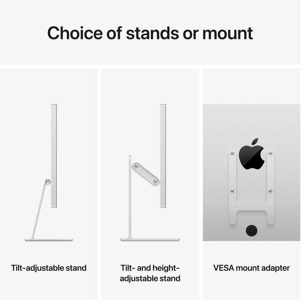 Monitorius Apple Studio Ekranas - Nano-texture glass - VESA mount adapter (Stand not included)