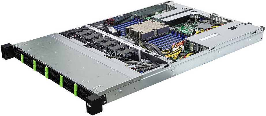 Serwer ASRock ASRock Barebone 1U Single Sockel SP5 1U12E-GENOA/2L2T