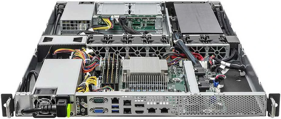 ASRock „Barebone“ serveris, 1U, vieno lizdo, 1700 MHz, 1U1G-W680/2L2T