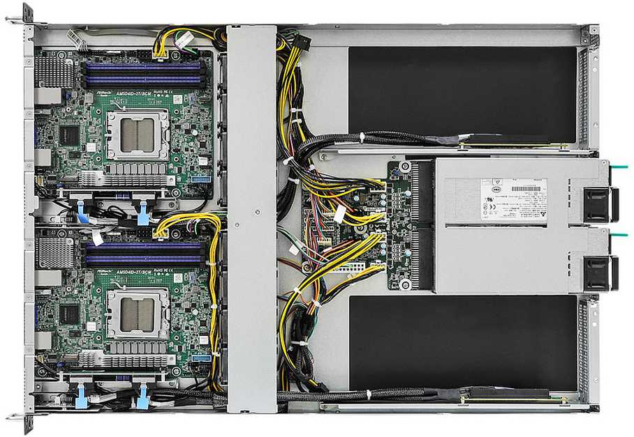 ASRock Barebone serveris 1U vieno lizdo AM5 1U2N2G-AM5/2T