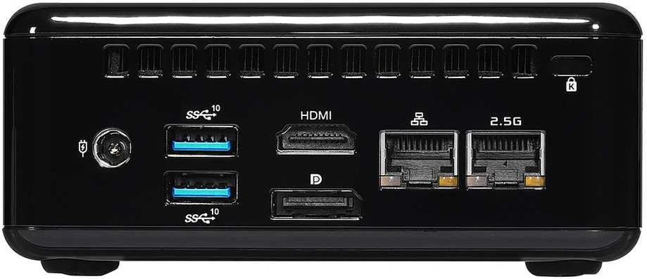 Asrock NUC BOX-1165G7 0,6L dydžio kompiuteris Juoda i7-1165G7 4,7 GHz