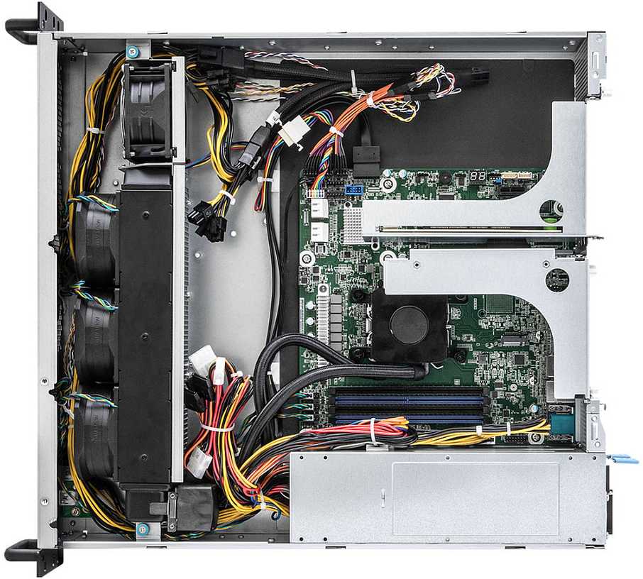 ASRock Barebone serveris 2U vieno lizdo AM5 2U1G-B650/AQUA