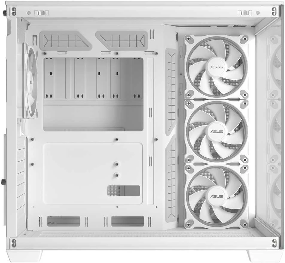 Asus A32 PLUS TG ARGB Baltas korpusas