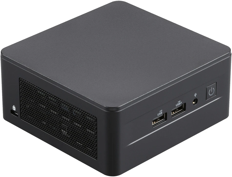 ASUS NUC 13 PRO RNUC13L3HV700000I kompiuteris (RPL-P 28W vPro (i7-1370P), be RAM, be saugyklos, integruotas VGA, be OS, be laido, rinkinys)