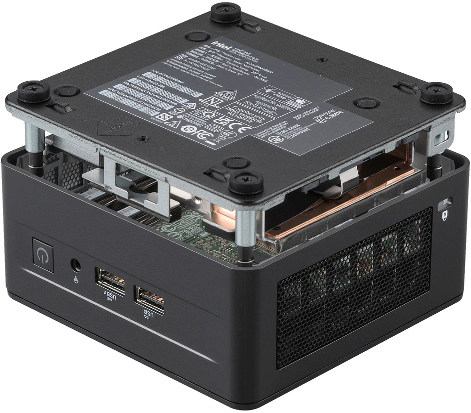 ASUS NUC 13 PRO RNUC13L3HV700000I kompiuteris (RPL-P 28W vPro (i7-1370P), be RAM, be saugyklos, integruotas VGA, be OS, be laido, rinkinys)