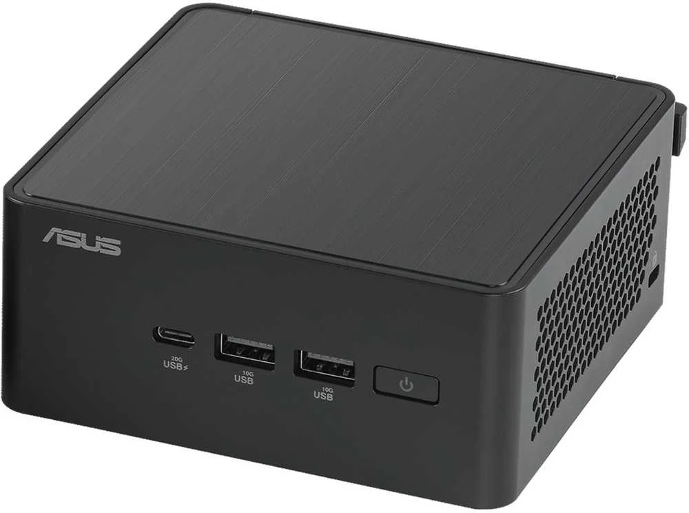 ASUS NUC 14pro / RNUC14RVHU700002I / Intel Ultra 7 155H / Intel Arc grafika / 4xUSB / M.2 22x80 NVMe; 22x42 NVMe / 2,5 colio SATA lizdas / 2,5 Gb LAN / 2xHDMI / 2x Thunderbolt 4 (USB-C+DP) / nėra atminties / nėra RAM / AX211.D2WG.NV / nėra OS / ES laidas / aukštas rinkinys (L6) / EAN: 4711387491904