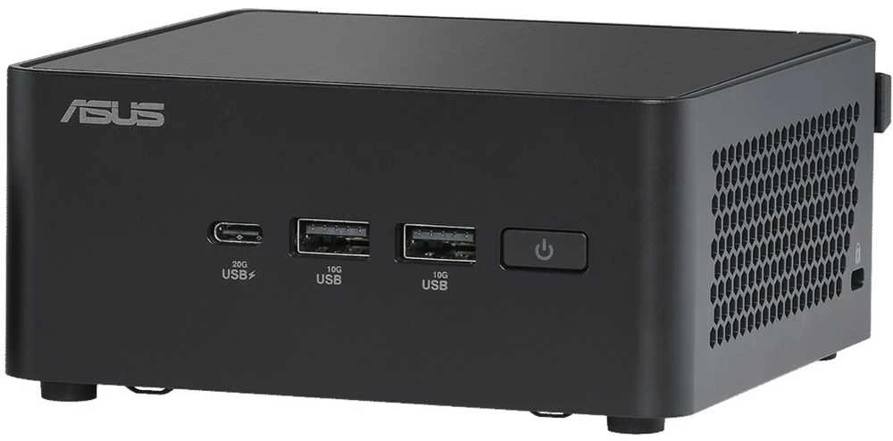 ASUS NUC 14pro / RNUC14RVHU700002I / Intel Ultra 7 155H / Intel Arc grafika / 4xUSB / M.2 22x80 NVMe; 22x42 NVMe / 2,5 colio SATA lizdas / 2,5 Gb LAN / 2xHDMI / 2x Thunderbolt 4 (USB-C+DP) / nėra atminties / nėra RAM / AX211.D2WG.NV / nėra OS / ES laidas / aukštas rinkinys (L6) / EAN: 4711387491904