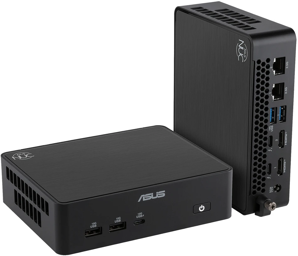 ASUS RNUC16GDKU560002 Barebone Intel Core Ultra 5 325 Kit L6 EU Cord
