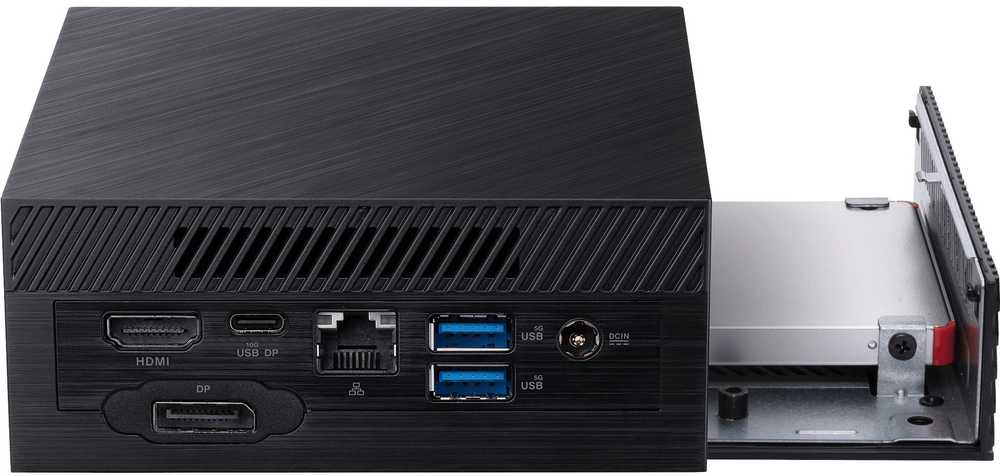 Komputer Asus ASUS ExpertCenter PN53-S1 PN53-S7027MDS1 AMD Ryzen 7 7730U 16 GB DDR4-SDRAM 512 GB SSD Mini PC Juodas