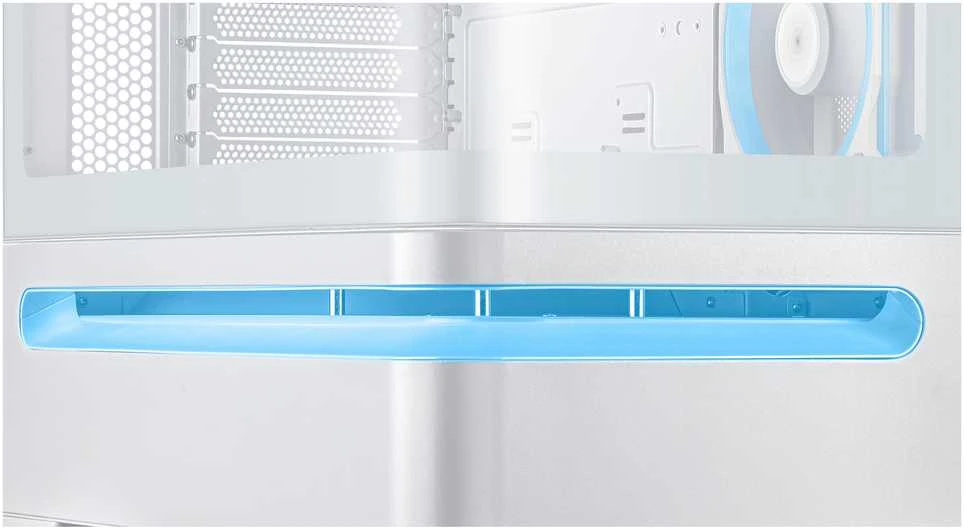 ASUS PRIME AP202 ARGB Mini Tower Baltas