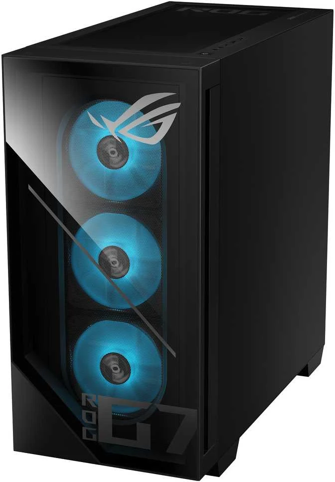 Asus ROG G700 G700TF-7265KF225W Intel Core Ultra 7 265KF 32 GB DDR5-SDRAM 2 TB SSD NVIDIA GeForce RTX 5070 Ti Windows 11 Home Tower stacionarus kompiuteris, juodas