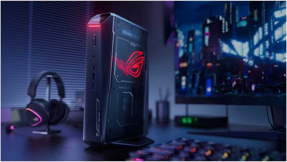 Kompiuteris Asus ROG NUC RNUC15JNK9X489A2 Intel Core Ultra 9 275HX 32 GB DDR5-SDRAM 1 TB SSD NVIDIA GeForce RTX 5070 Windows 11 Home Mini PC Juodas