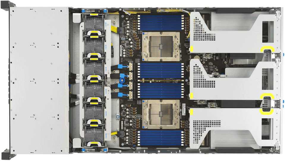 Serveris Asus RS720A-E13-RS8U/2.7KW/8NVMe/OCP