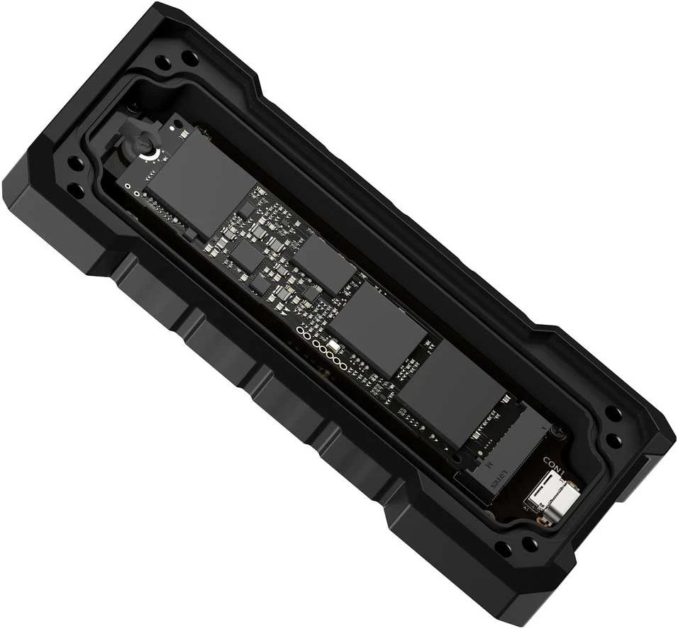 ASUS TUF Gaming A2 SSD korpusas Juodas M.2