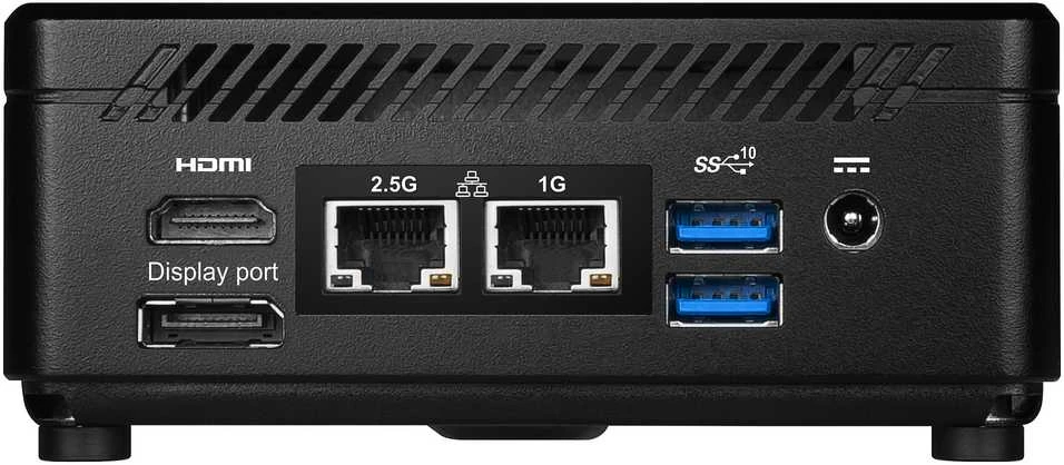 MSI Barebone Cubi 5 12M-283BAT i5-1235U, Intel Iris Xe Grafik, 2x DDR4 SO-DIMM, 1x M.2, 1x 2,5", WIFI6E, BT 5.3