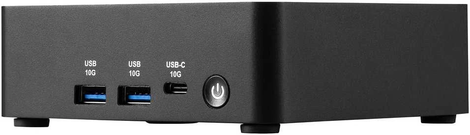 MSI CUBI NUC AI 1UMG-019BEU kompiuterio tipo barebone Juodas 125H Intel SoC