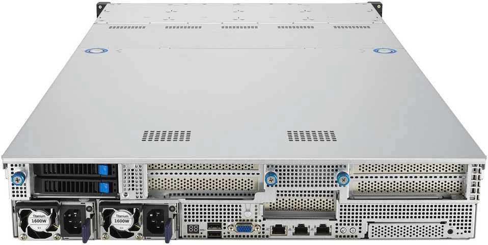 ASUS RS521A-E12-RS24U Socket SP5 Rack (2U) Juodas, Sidabrinis