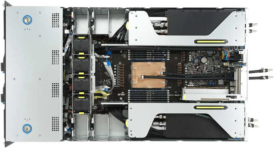 ASUS ESC4000A-E12-SKU1/2600W(1+1) Socket SP5 Rack (2U) Sidabrinis