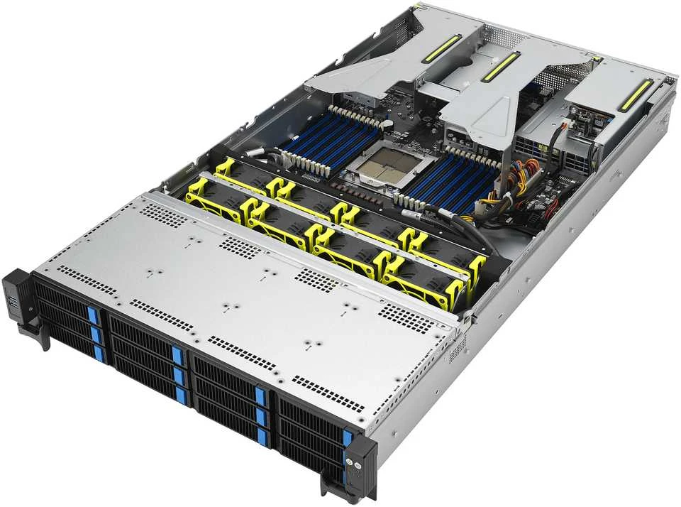 „Asus Rack“ (2U) platforma RS521A-E12-RS12U