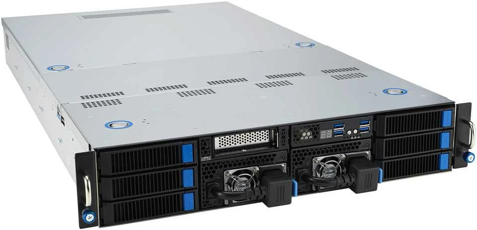 ASUS ESC4000A-E12-SKU1/2600W(1+1) Socket SP5 Rack (2U) Sidabrinis