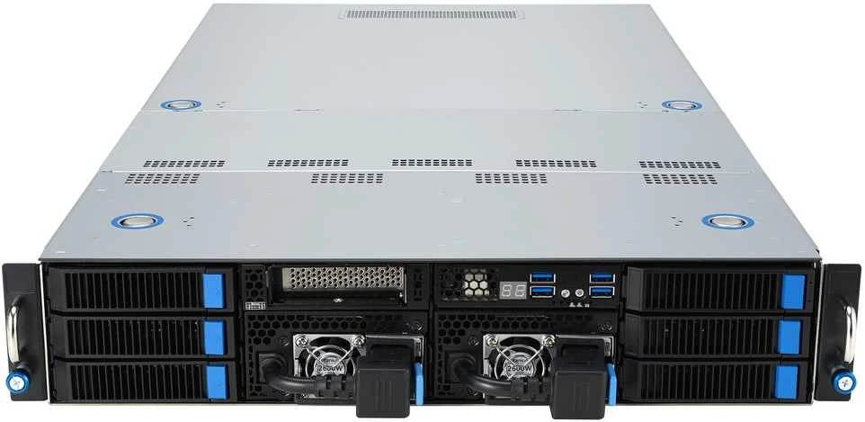 ASUS ESC4000A-E12-SKU1/2600W(1+1) Socket SP5 Rack (2U) Sidabrinis