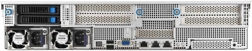 ASUS RS521A-E12-RS24U Socket SP5 Rack (2U) Juodas, Sidabrinis