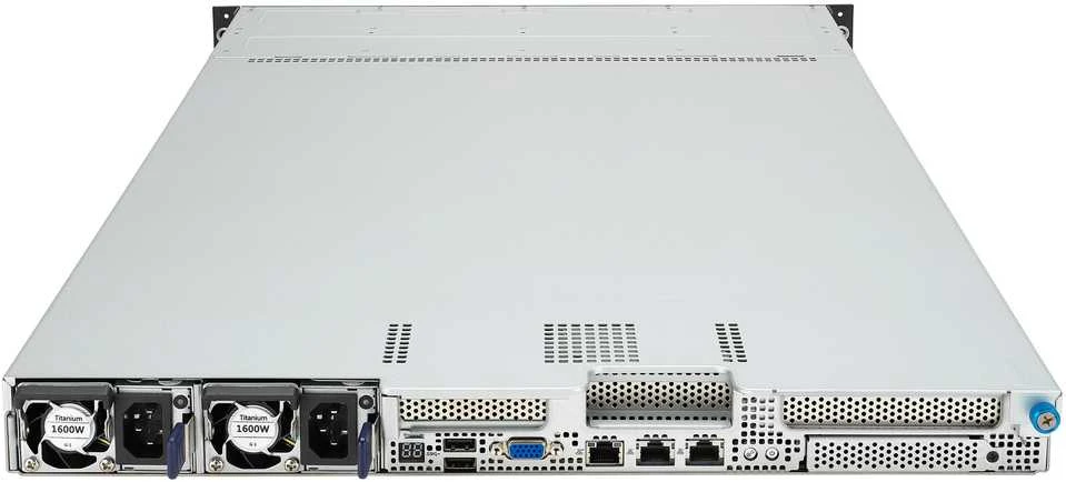 „Asus Rack“ platforma (1U) RS501A-E12-RS12U AMD Epyc 9005/9004 (12x NVMe/SATA HS, 2xM.2, 2x1Gbe, IPMI, 1+1 1600W)