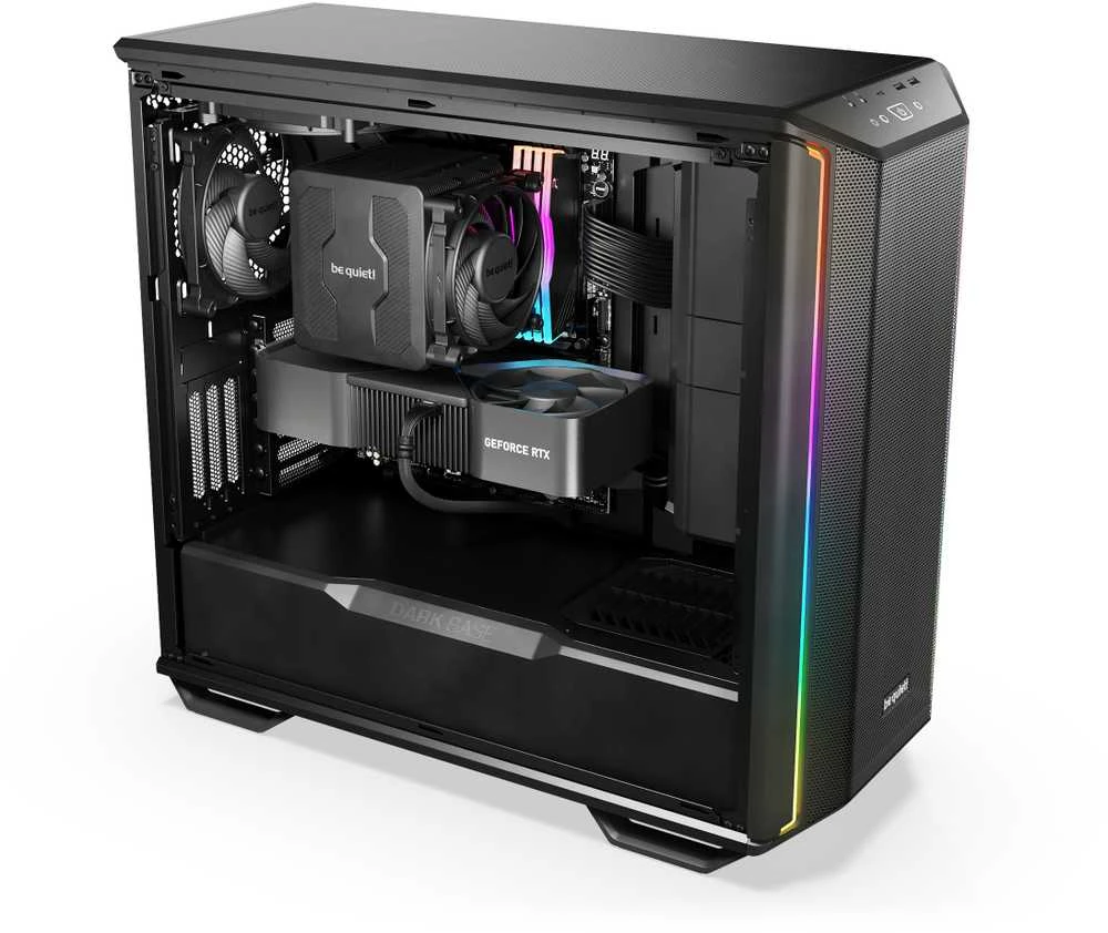 Kompiuterio Korpusas - be quiet! Dark Base 701 Midi Tower Tempered Glass Juodas