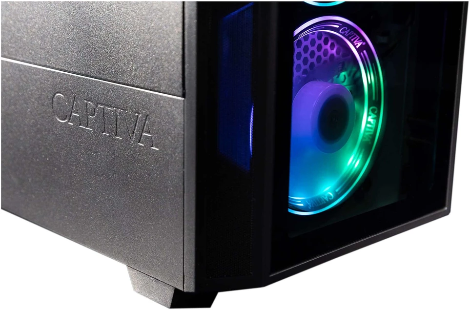 Stacionarus kompiuteris „Captiva“ aukščiausios klasės žaidimų kompiuteris su i89-832 Intel Core Ultra 7 265KF procesoriumi, 32 GB DDR5 RAM, 1 TB M.2 SSD, „Nvidia Geforce RTX 5070“ (12 GB GDDR7) vaizdo plokšte, Z890, „Windows 11 Home“ operacine sistema.