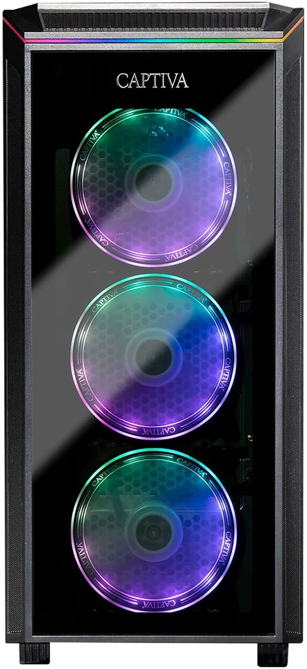 Stacionarus kompiuteris „Captiva“ aukščiausios klasės žaidimų kompiuteris su i89-832 Intel Core Ultra 7 265KF procesoriumi, 32 GB DDR5 RAM, 1 TB M.2 SSD, „Nvidia Geforce RTX 5070“ (12 GB GDDR7) vaizdo plokšte, Z890, „Windows 11 Home“ operacine sistema.