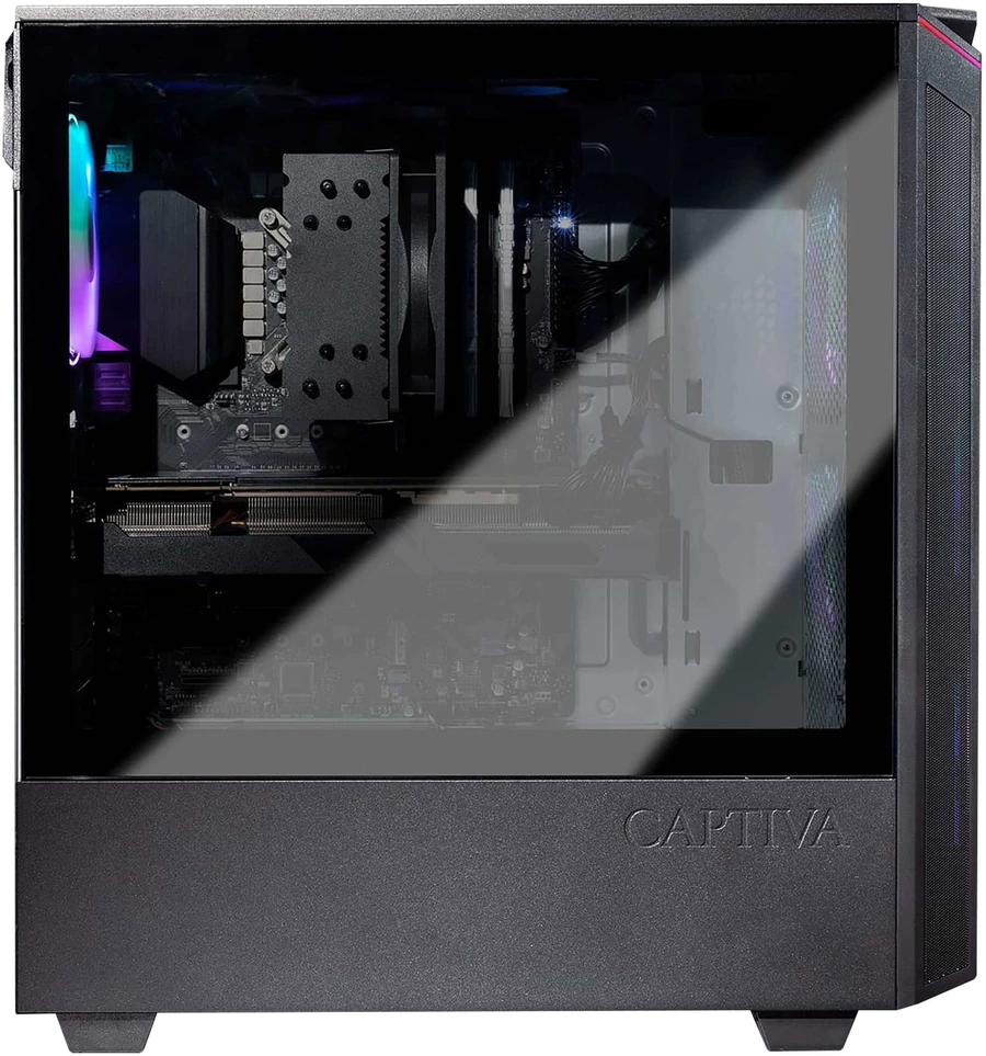 Stacionarus kompiuteris „Captiva“ aukščiausios klasės žaidimų kompiuteris su i89-832 Intel Core Ultra 7 265KF procesoriumi, 32 GB DDR5 RAM, 1 TB M.2 SSD, „Nvidia Geforce RTX 5070“ (12 GB GDDR7) vaizdo plokšte, Z890, „Windows 11 Home“ operacine sistema.