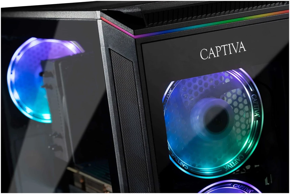 Stacionarus kompiuteris „Captiva“ aukščiausios klasės žaidimų kompiuteris su i89-877 Intel Core Ultra 7 265KF procesoriumi, 32 GB DDR5 RAM, 2 TB M.2 SSD, „Nvidia Geforce RTX 5070“ (12 GB GDDR7) vaizdo plokšte, Z890, „Windows 11 Home“ operacine sistema.