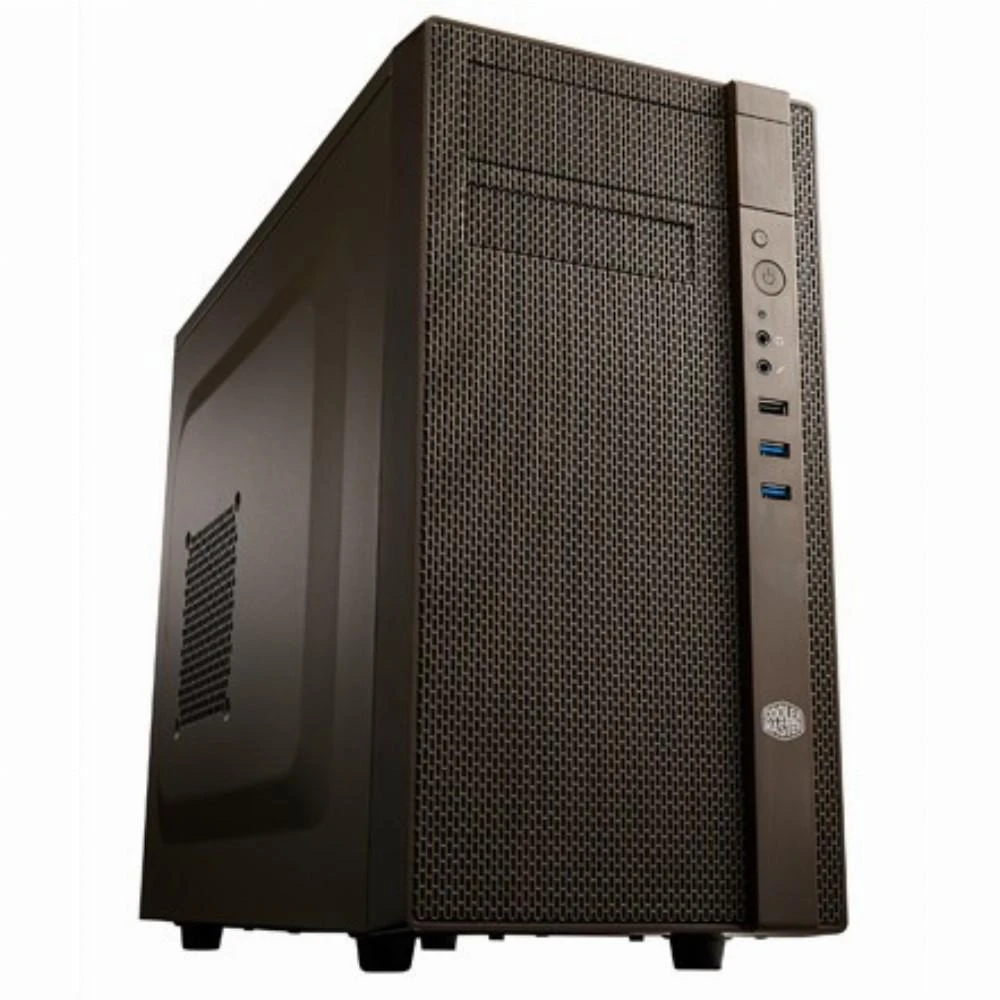 Cooler Master N200 USB 3.0 x1, USB 2.0 x2, Mic x1, Spk x1, Juodas, Micro ATX, Maitinimo šaltinis nėra