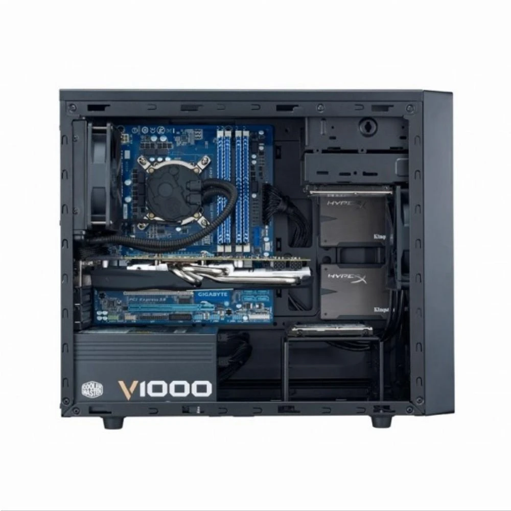 Cooler Master N200 USB 3.0 x1, USB 2.0 x2, Mic x1, Spk x1, Juodas, Micro ATX, Maitinimo šaltinis nėra