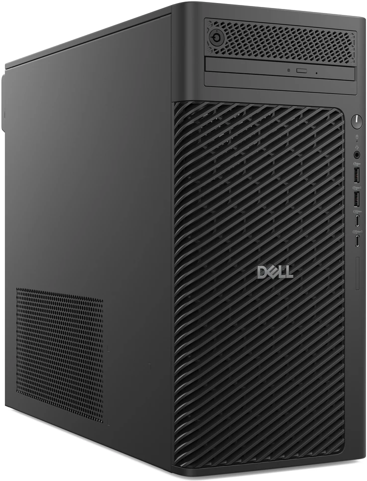 Stacionarus kompiuteris Komputer Dell SPL| Pro Max Tower T2 FCT2250|1500W|U7-265|64GB|1TB SSD|Integrated|vPro|Kb|Mouse|W11 Pro|3Y Basic Onsite (4VDMT)