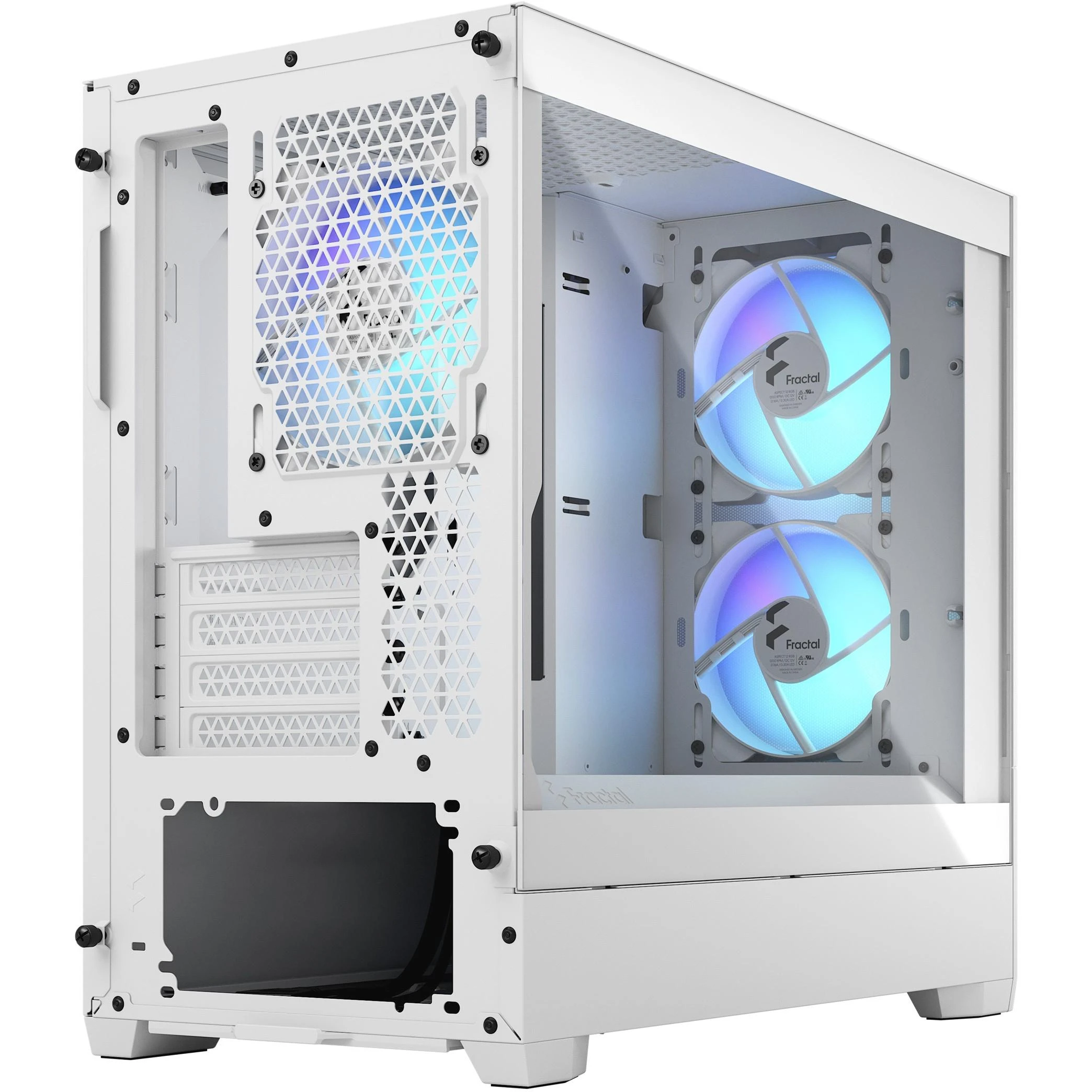 „Fractal Design“ | „Pop Mini Air RGB“ | Šoninis langas | „Baltas TG Clear Tint“ | mATX, Mini ITX | ATX