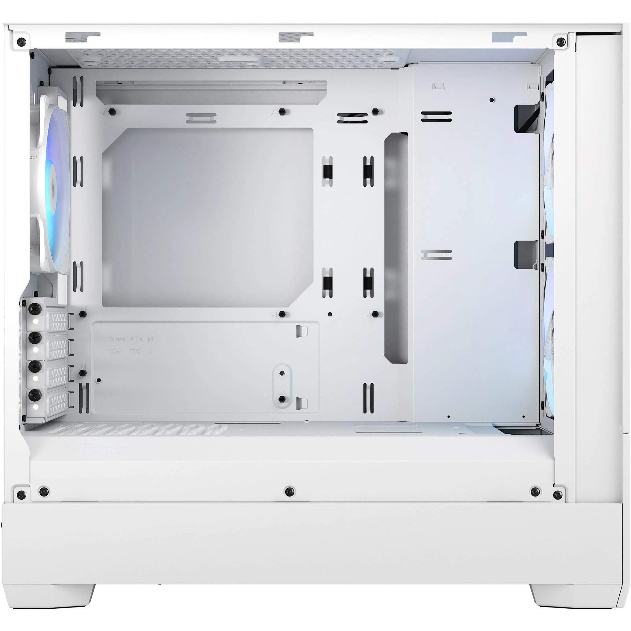 „Fractal Design“ | „Pop Mini Air RGB“ | Šoninis langas | „Baltas TG Clear Tint“ | mATX, Mini ITX | ATX