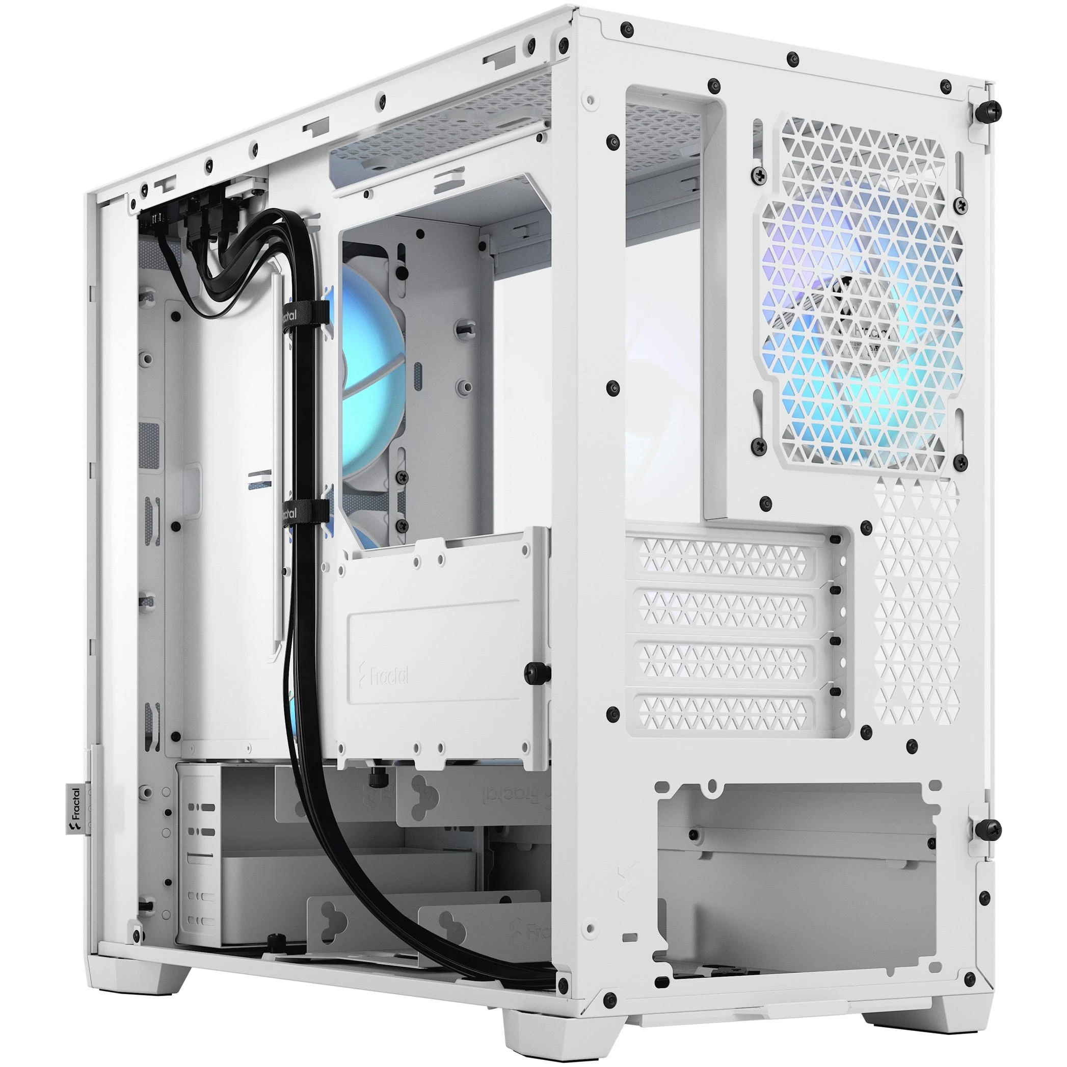 „Fractal Design“ | „Pop Mini Air RGB“ | Šoninis langas | „Baltas TG Clear Tint“ | mATX, Mini ITX | ATX